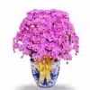 Anggrek bulan isi 13 pohon warna Pink Pot Keramik