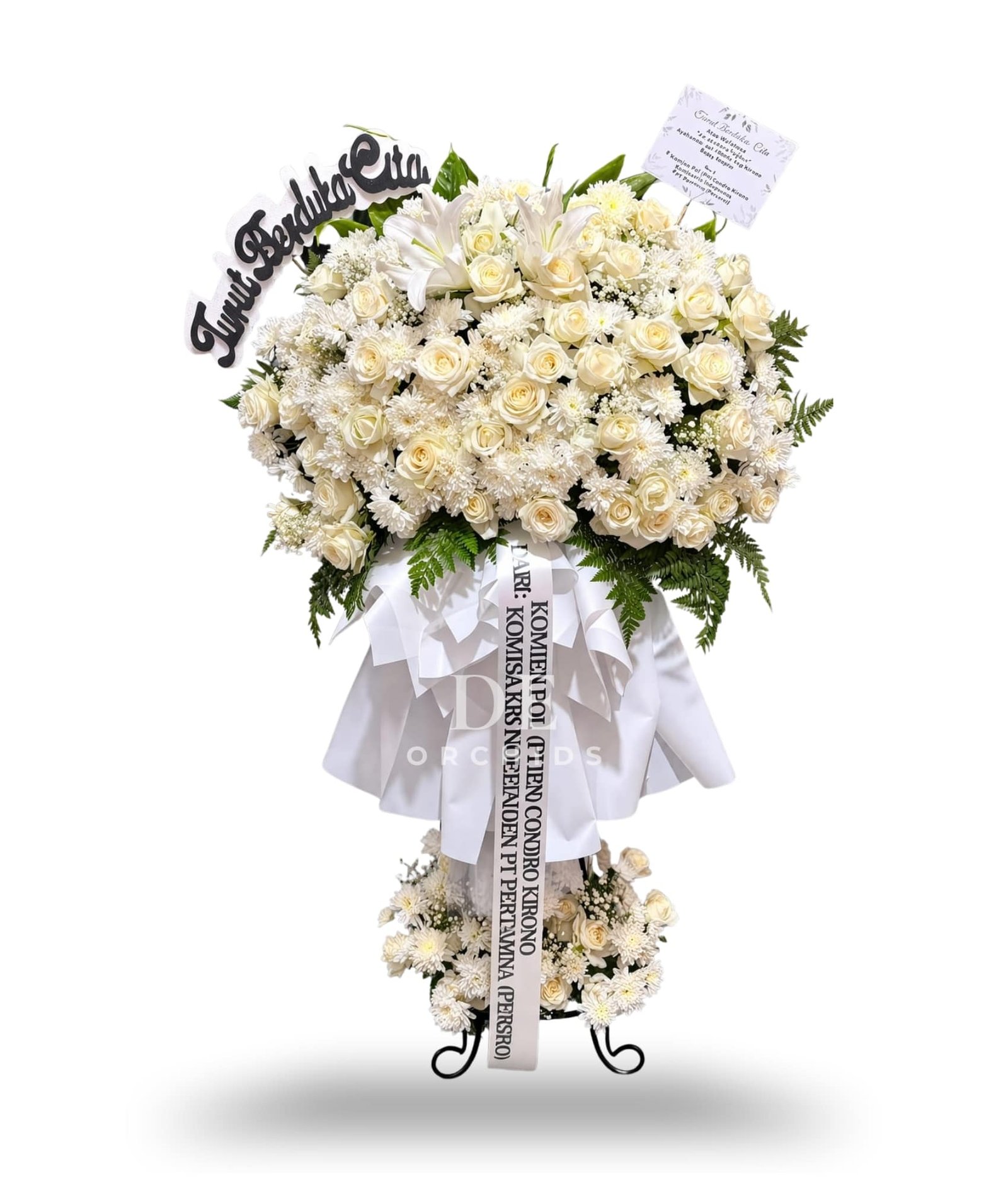 harga karangan bunga duka cita