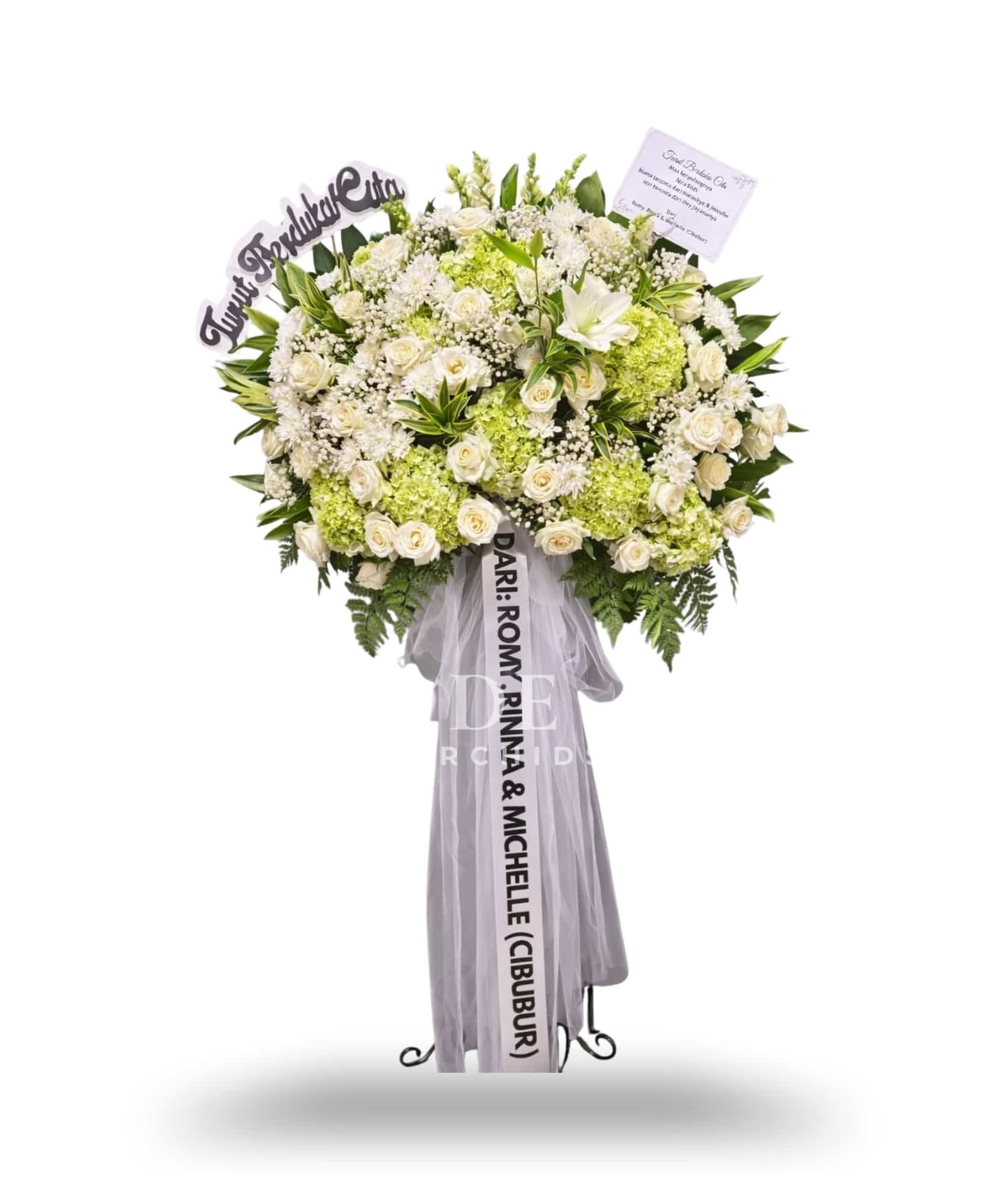 standing flowers duka cita