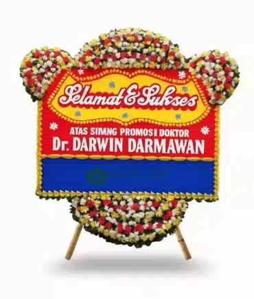 papan bunga selamat dan sukses